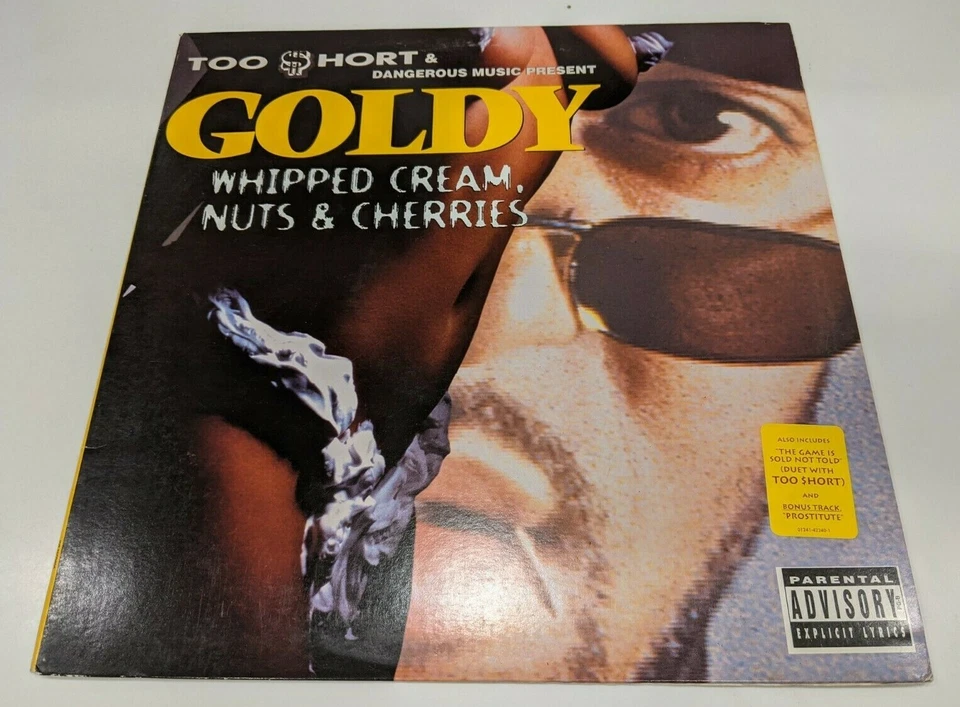 Goldy / Too Short "Whipped Cream, Nuts & Cherries" Vinyl 12" Single (EX / NM) - Image 1 of 1