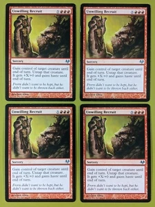 Unwilling Recruit x4 Eventide 4x Playset Magic the Gathering MTG - Picture 1 of 1