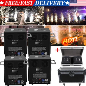 UKing 700W Cold Spark Firework Machine DJ Wedding Dmx Spark Fountain Sparkular - Picture 1 of 27