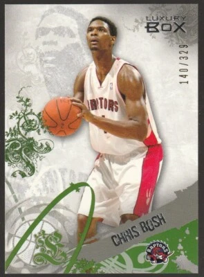 2006-07 Topps Luxury Box - Chris Bosh #1 Green /329 - Image 1 of 2