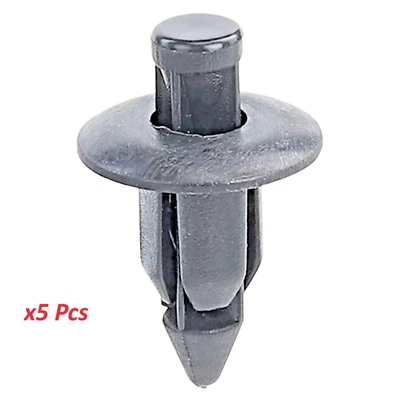 6mm Plastic Rivet Trim Clips Honda Yamaha Suzuki Kawasaki Bike Fairing Panel x5. - Image 1 of 4