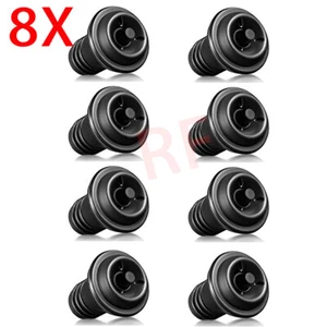 8pcs Vacuum Pump Stopper Home Wine Bottle Preserver Rubber Silicone Stoppers RF - Bild 1 von 9