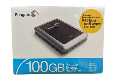Seagate 100 GB Portable External Hard Drive ST9100801U2-RK - Image 1 of 3
