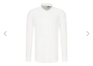 Armani Exchange Men's Long Sleeve Linen Regular Fit Shirt, White, Sz XL - Picture 1 of 3