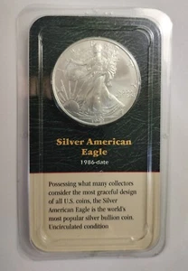 New Silver American Eagle 1999 Coin Sealed - Picture 1 of 6
