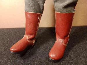 1/6 DID, DRAGON, ETC WORLD WAR I GERMAN LEATHER INFANTRY BOOTS - Imagen 1 de 5