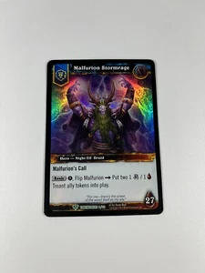 Malfurion Stormrage Timewalkers WoW World of Warcraft TCG Card 6/30 Kerem Beyit - Picture 1 of 6