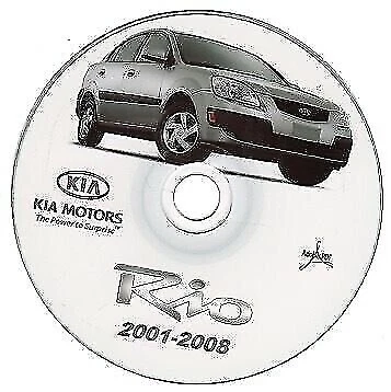 Kia Rio (2001-2008) manuale officina workshop manual - Immagine 1 di 4