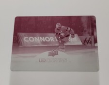 2021-22 Upper Deck Extended Series Connor  Brown  Magenta Printing Plate 1/1🔥🔥