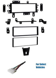 Car Stereo Radio Install Dash Kit Wire for 1988-1996 Jeep Cherokee Wrangler ETC - Picture 1 of 1