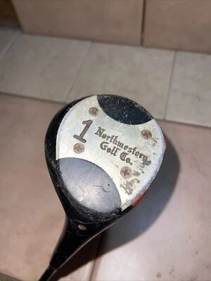De colección: Northwestern Golf Co. PALO DE GOLF #1 DRIVER MADERA DIESTRO DIESTRO Foto 1 de 4