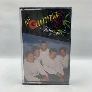 Los Gamma Cassette Rosas y Licor 1994 Fonovisa Cumbias Grupero Rare New - Picture 1 of 3