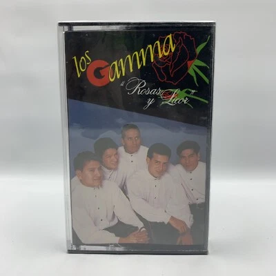 Los Gamma Cassette Rosas y Licor 1994 Fonovisa Cumbias Grupero Rare New - Image 1 of 3