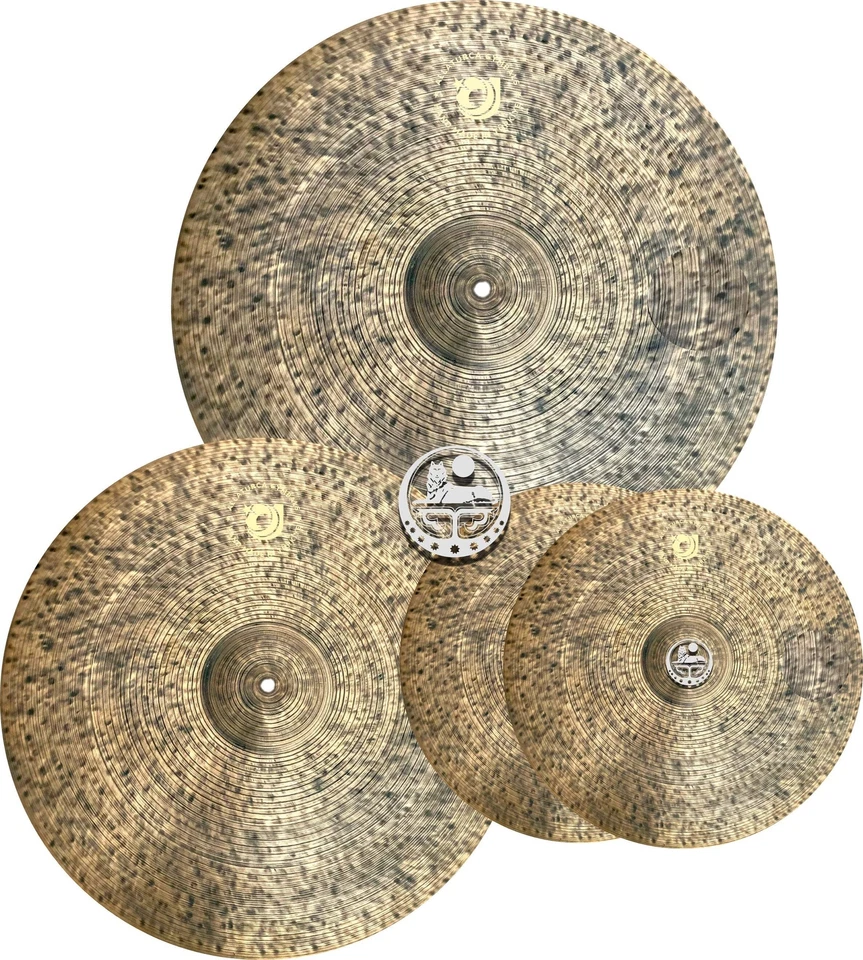AllaTurca Cymbals Vintage 1997 Series Pacote de Pratos Conjunto Caixa 14-18-22 Polegadas - Imagem 1 de 1