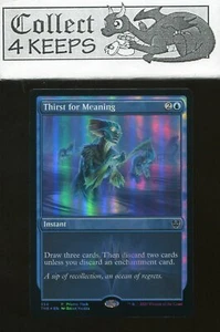 Thirst for Meaning Promo Pack Foil Theros Beyond Death Near Mint - Picture 1 of 2