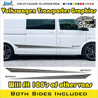 LWB VW Transporter Camper MOTORHOME Stripes Decals Stickers Van Graphics 183