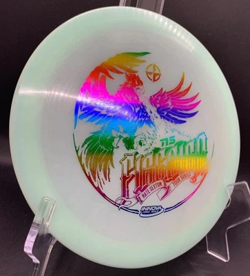 Innova 2022 Sexton Firebird Champion Glow - Rare ALBINO Rainbow Nate Disc Golf - Image 1 of 4