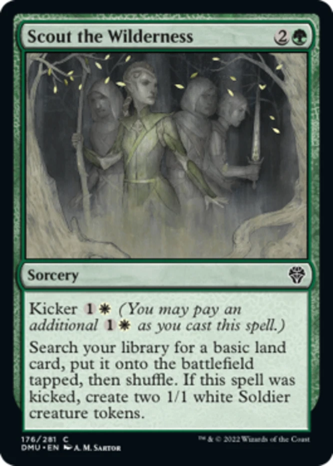 x1 Scout the Wilderness - Dominaria United - NM - MTG - Image 1 of 1