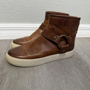 Botas Deportivas Frye Lena Arnés Talla 7 Cuero Coñac - Imagen 1 de 6