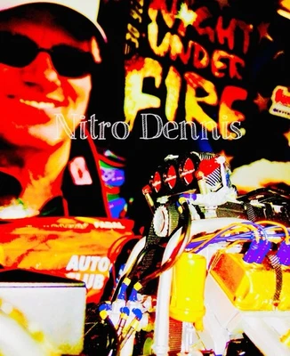 NHRA JOHN FORCE 1:16 Action NITRO Funny Car Diecast NIGHT UNDER FIRE Drag Racing - Image 1 of 4