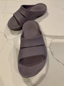OOFOS OOahh Unisex Slide Mauve US Men’s 8 Women’s 10 EU 41 Preowned - Bild 1 von 15