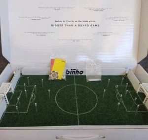 Binho Clásico Juego de Mesa Blanco Edición Césped Verde Oficial Deportes Juego de Parches - Imagen 1 de 8