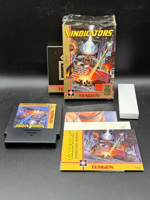 Vindicators Tengen Nintendo NES CIB Complete W/ Manual + Inserts + Poster - Image 1 of 4