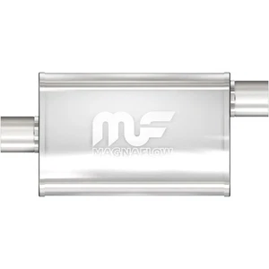 MAGNAFLOW Stainless Muffler 2.5in Offset In/Center Out 11226 - Picture 1 of 1