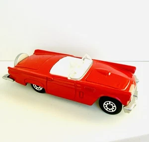 1980 Matchbox no.42 1957 T bird Lesney England Ford Thunderbird Red w/ White Int - Picture 1 of 6