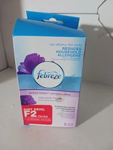 Febreze Dirt Devil F2 Staubsaugerfilter Spring Renewal Bodenstaubsauger Filter Neu - Bild 1 von 4