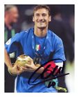 Francesco Totti - Italy Autograph Signed Pp Photo Poster