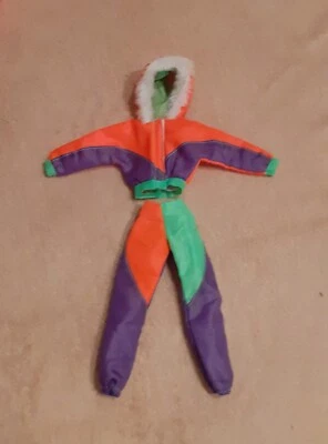 Puppenkleidung Schneeanzug 2-teilig, für "Barbie" Puppe/Modepuppe - ohne Puppe - - Bild 1 von 4