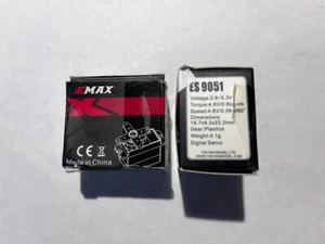 LOT OF 2 - EMAX ES9051 4.1g DIGITAL MINI SERVO FOR RC MODEL - Picture 1 of 2