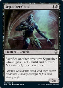 MTG 4x SEPULCHER GHOUL EXC - GHOUL DELLA SEPOLTURA - AFR - MAGIC - Picture 1 of 1
