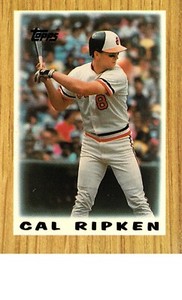 CAL RIPKEN JR. MAJOR LEAGUE BASEBALL CARDS - PICK FROM LIST