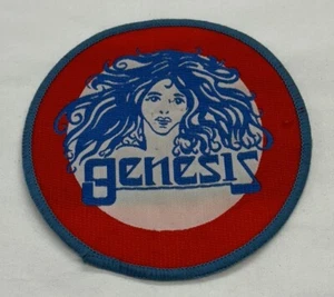 Vintage Genesis Sew-on Patch UNUSED NEW/OLD SHOP STOCK - Picture 1 of 2