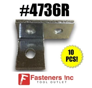 (#4736R) P1038 3 Loch RECHTS versetzter Winkel für Unistrut / B-Line Kanal (Stck. 10) - Bild 1 von 4