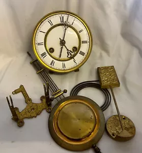 Mauthe Regulator Werk um 1880, langes Pendel - Bild 1 von 6