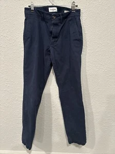Good Fellow Hose Herren 28x30 blau Hennepin Chino schmal lässig khakis - Bild 1 von 4