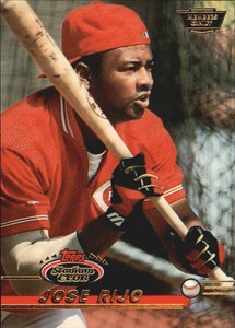 1993 Stadium Club Members Only Parallel Reds Baseball Card #233 Jose Rijo
