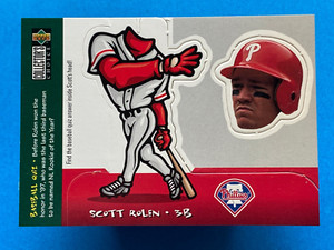 1998 Upper Deck Collector's Choice Mini Bobbing Heads Scott Rolen #21