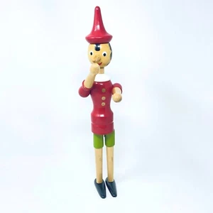 Vintage Italian Pinocchio 🇮🇹 Handmade In Italy Very Rare 15.5" Tall - Picture 1 of 11
