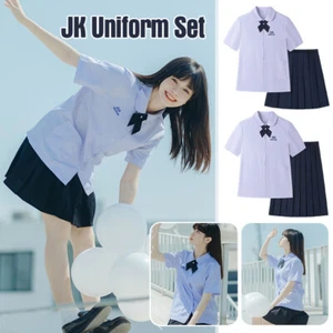 XS-5XL Girl/Boy Uniform Thai Style Junior High School Dress Performance Costume - Picture 1 of 27