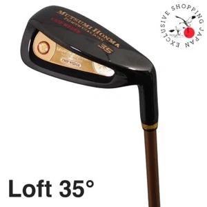 Mutsumi Honma Golf Chipping Wedge Chipper Club Loft 35° Carbon Shaft Flex SR New - Picture 1 of 6