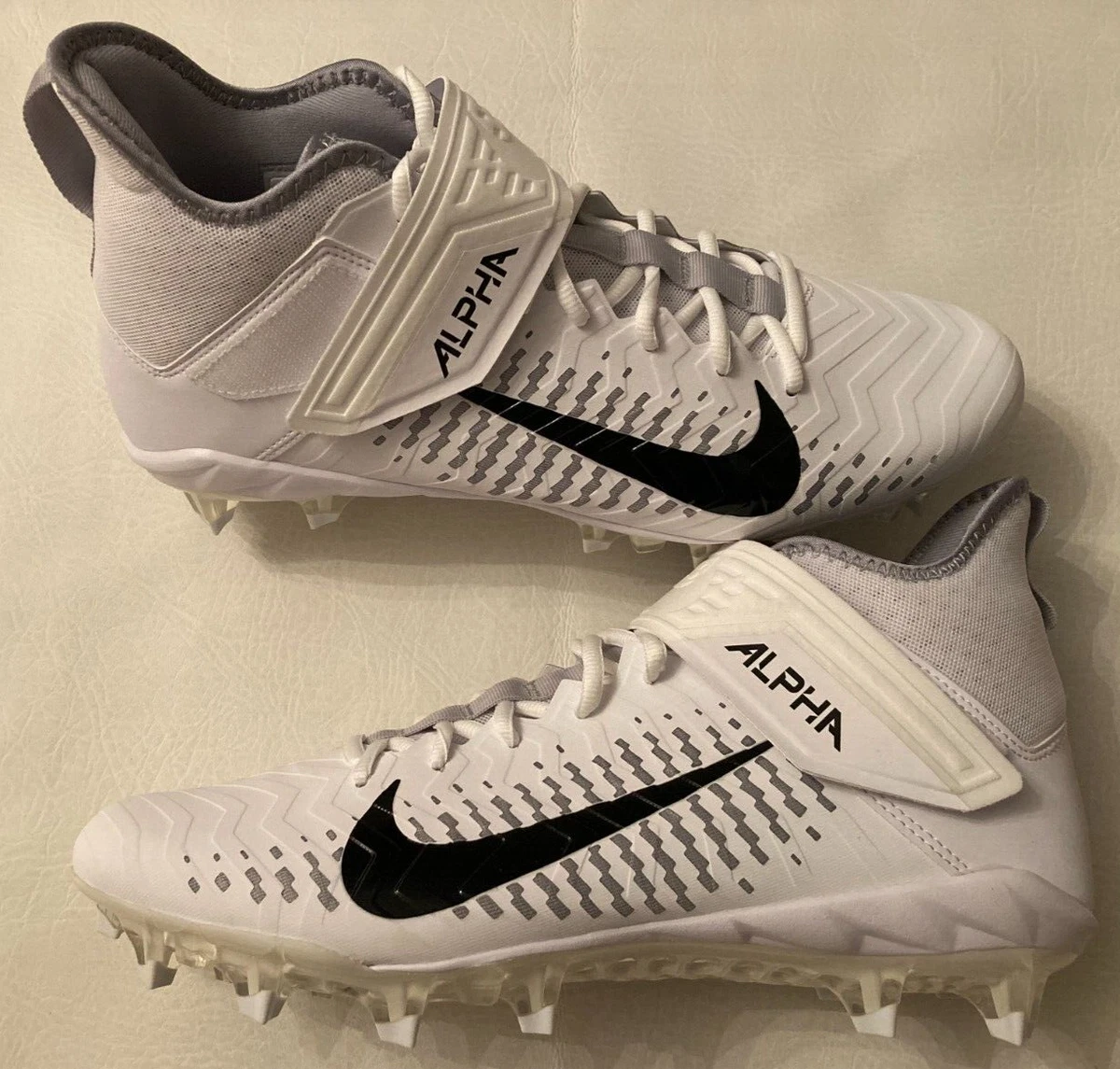 Preços baixos em Nike Alpha Menace Pro 2 Mid White Wolf Grey | eBay
