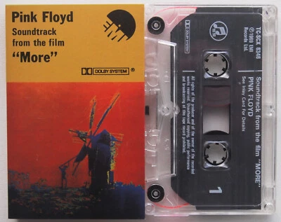 PINK FLOYD - MORE (EMI TCEMD1054) 1996 EUROPE CASSETTE TAPE REISSUE REMASTERED - Image 1 of 3