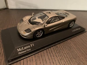 Minichamps 1/43 McLaren F1 Platinum Grey 530133437 - Picture 1 of 7