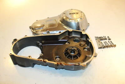2011 Harley-Davidson Road Glide Ultra FLTRU Clutch Side Engine Cover Outer Inner - Imagem 1 de 4