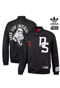 Adidas Originals Star Wars Rebel Jedi Bomber Jacket All Sizes - Picture 1 of 12