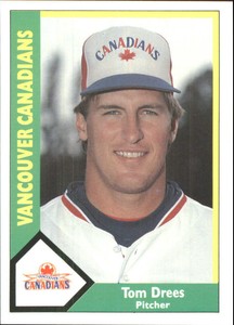 1990 Vancouver Canadians CMC #3 Tom Drees